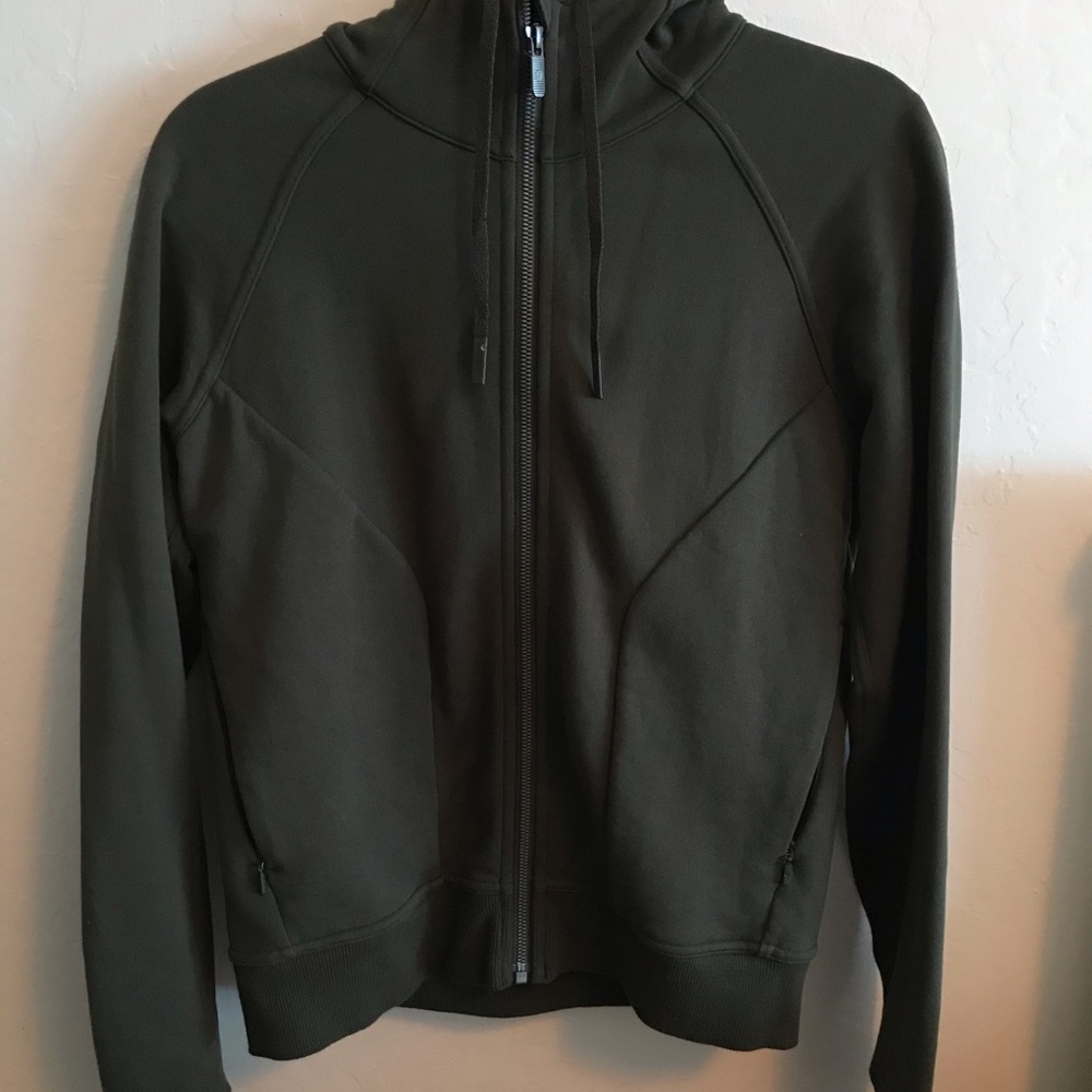 Lululemon Hoodie Size 8 Olive Green